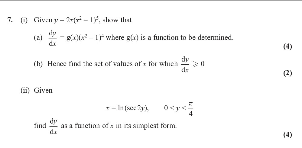 Given-$y-=-2x(x^2---1)^5$,-show-that--you-need-to-find-\(\frac{dy}{dx}\)-=-g(x)(x^2---1)^4-where-g(x)-is-a-function-to-be-determined-Edexcel-A-Level Maths Pure-Question 8-2017-Paper 4.png